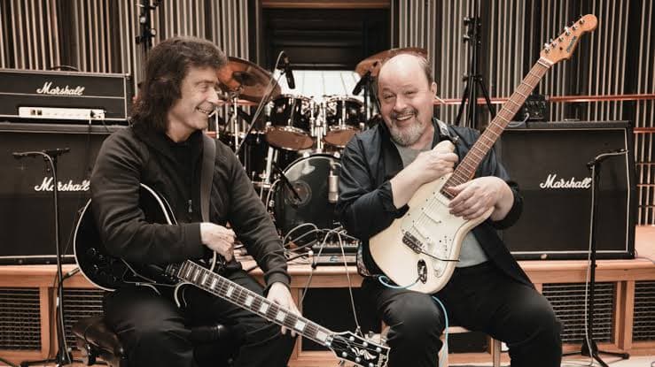 Steve Hackett and Steve Rothery