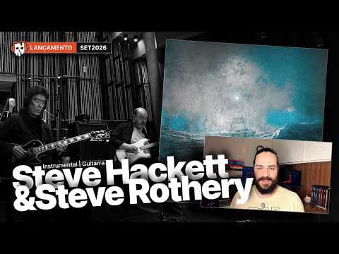 Review / Steve Hackett & Steve Rothery - The Roaring Waves (2026)