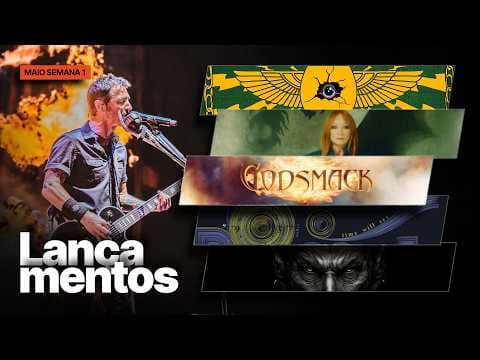 Godsmack, Taj Mahal, Tori Amos e mais 4 - Lançamentos Maio 2026 Semana 1