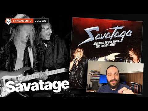 Savatage – Madness Reigns From the Gutter - Live 1990 (2026) / Lançamento