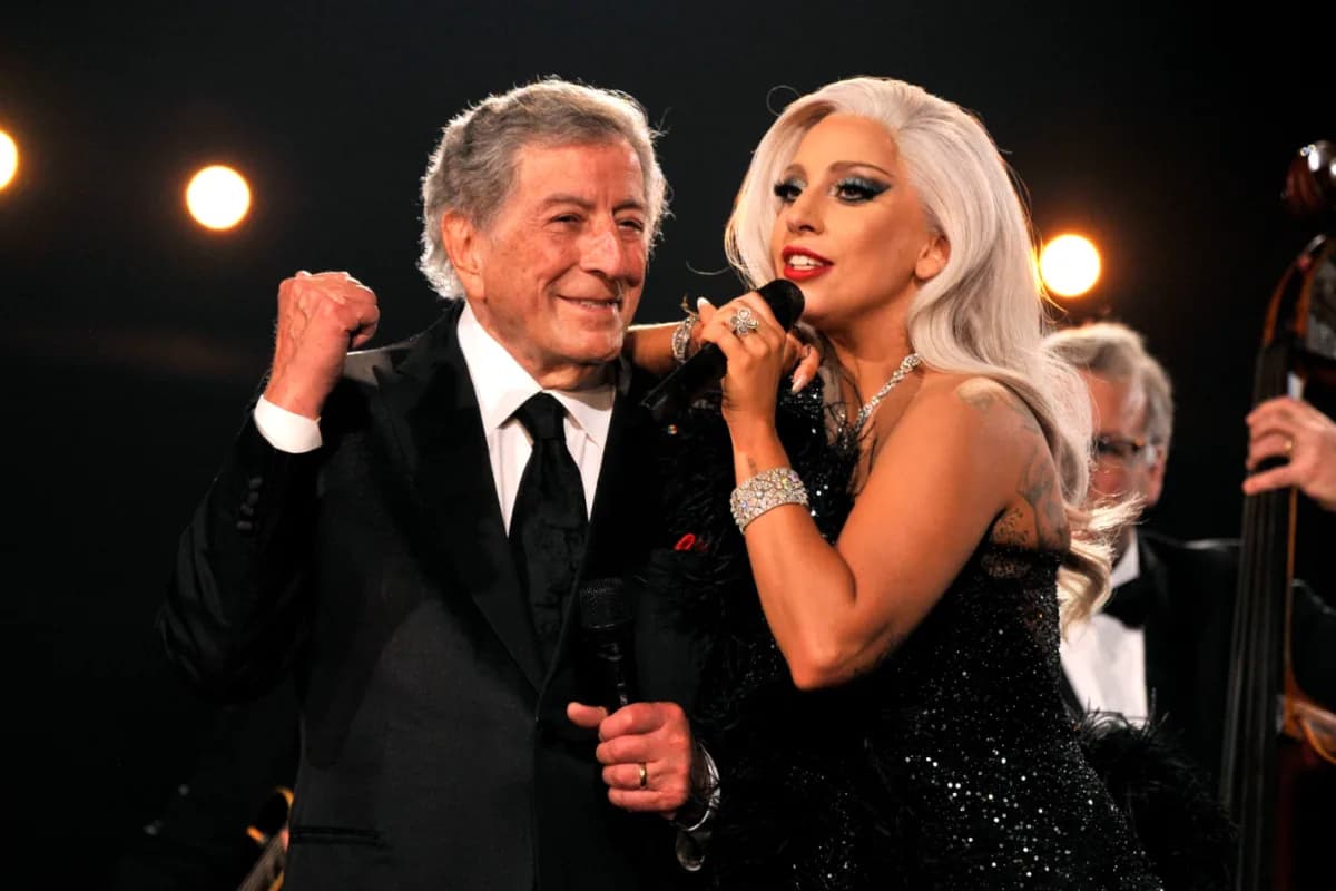 Tony Bennett and Lady Gaga