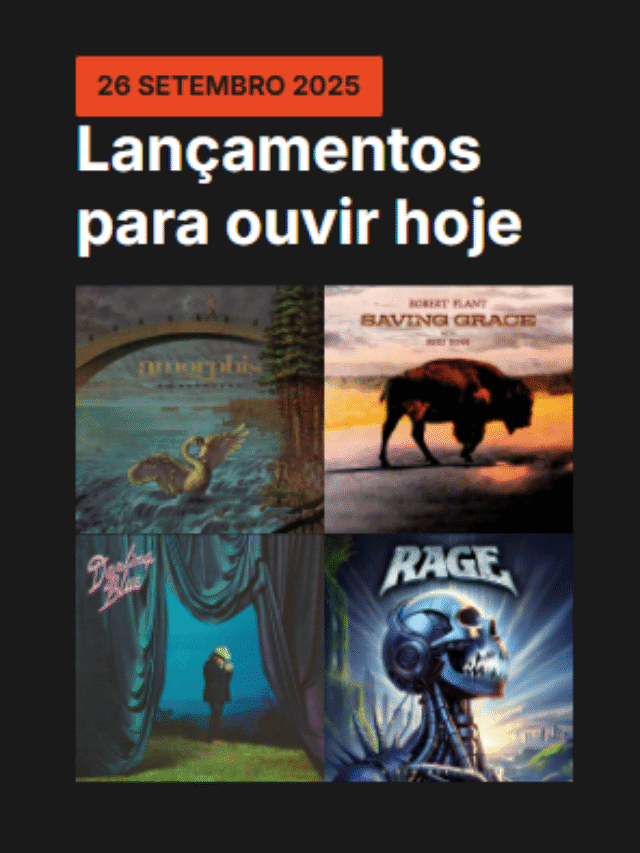 Lançamentos | 26 setembro 2025