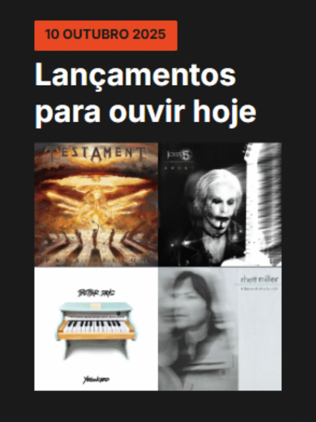 Lançamentos | 10 outubro 2025