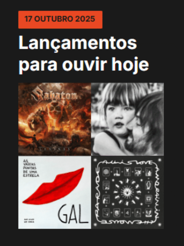 Lançamentos | 17 outubro 2025